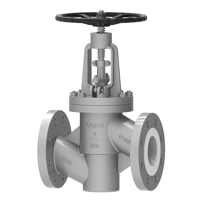 Ptfe lemovaný Globe Valve‌‌